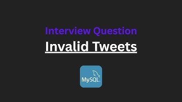 Invalid Tweets - Leetcode 1683 - SQL