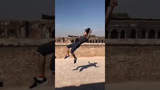 Back Hand Spring TikTok Stunt Video / shar hussain