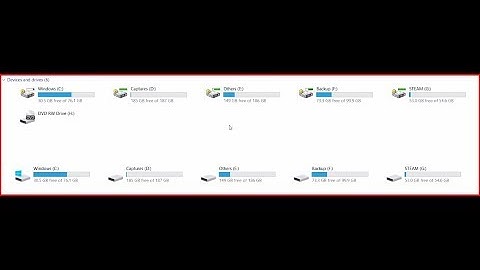 How to Restore Default Hard Disk Drive icon on Windows 10