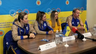 Зустріч та брифінг з членами Олімпійської збірної України з лижних гонок 2022