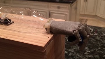 3D Printed Hand Controlled with an EGM Signal and Servo Motor