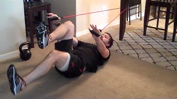 Core engaged dead bug