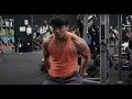 Aesthetic chest workout
