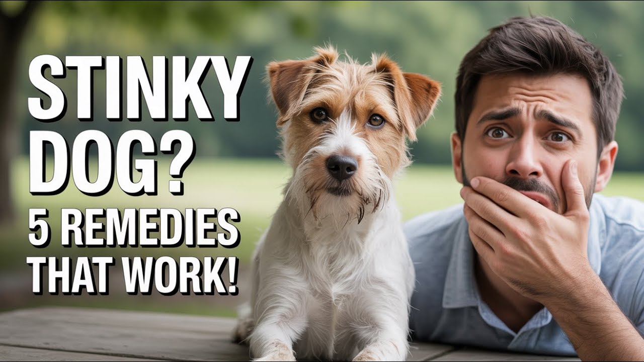 5 Shocking Things That Make Your Dog SMELL TERRIBLE