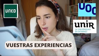 ELEGIR LA MEJOR UNIVERSIDAD A DISTANCIA 2.0😱 COMENTANDO VUESTRAS EXPERIENCIAS!