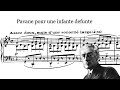 The profound beauty in this early ravel piece