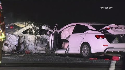 Fiery crash in Temecula kills 4, including 2 minors