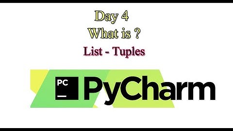 Python Programming | Chapter 4