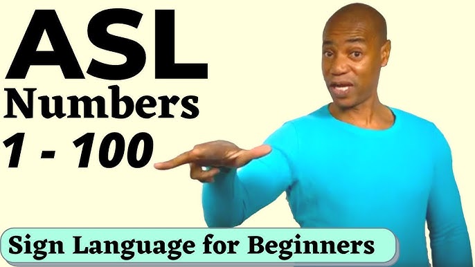 Learn 20 Sign Language Numbers