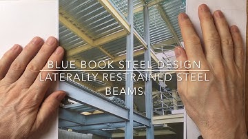 Blue Book Steel Design - Laterally Restrained Steel Beams