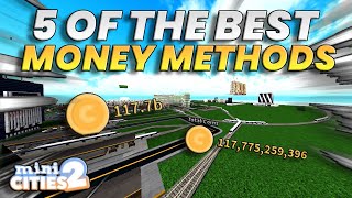 The 5 BEST Money Making Methods In Mini Cities 2 | mini Cities 2 | Roblox