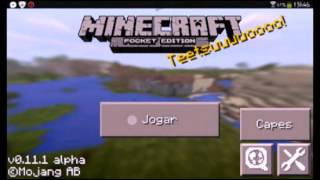 Mod das capas mcpe 0.11.1 sem bug muito fera@_@