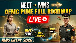 NEET se MNS & AFMC Pune Tak! Complete Roadmap |MN 2026 Ki Tayari Kaise Kare |How To Prepare MNS 2026