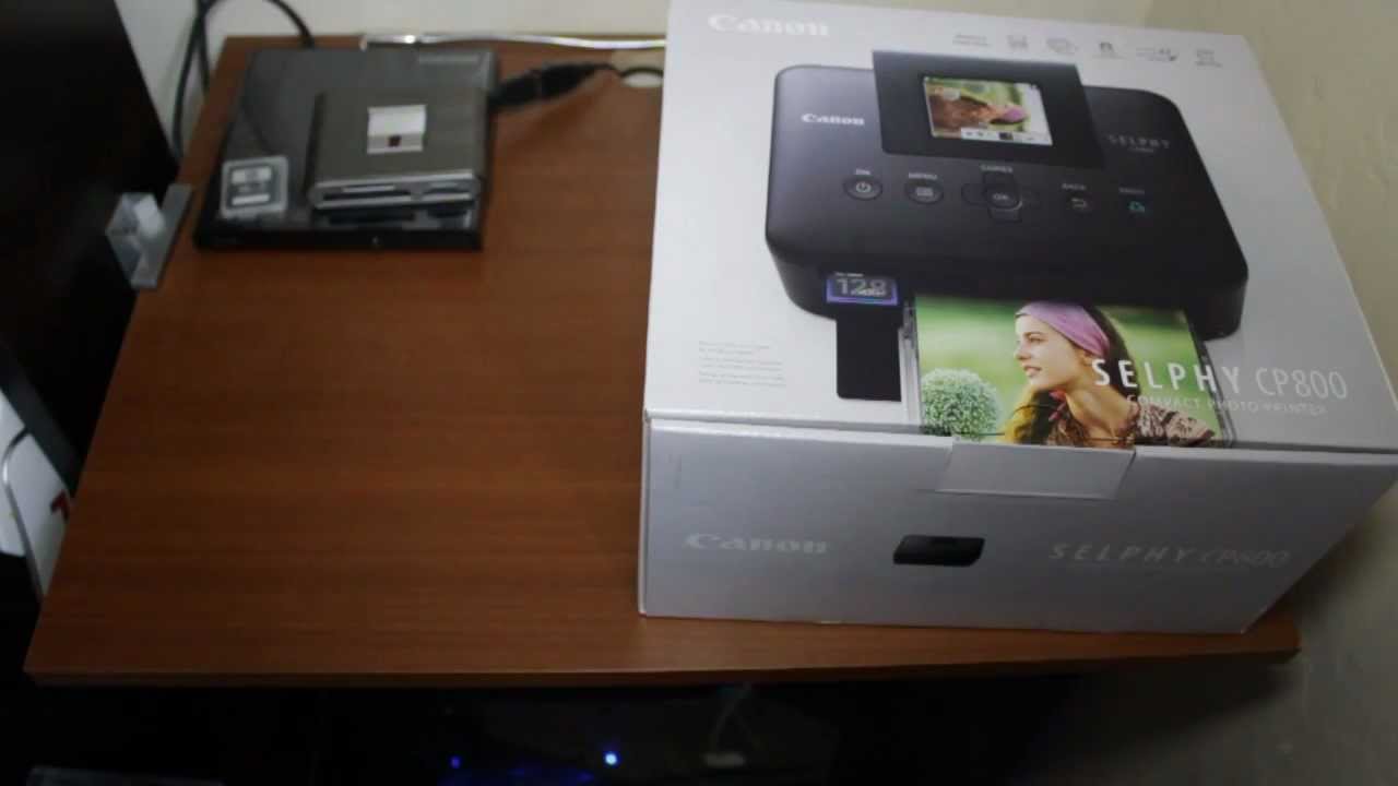 Canon Selphy CP800 Unboxing/Overview - YouTube