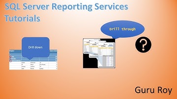 Drill down and drill through reports in SSRS
