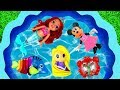 Learn Characters with Barbie, Ariel, Minnie Mouse, Disney Princesses and Animals For Kids