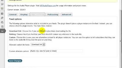 Wordpress Tutorials VIDEO 24 of 80 Customizing Your Audio Player for Wordpress