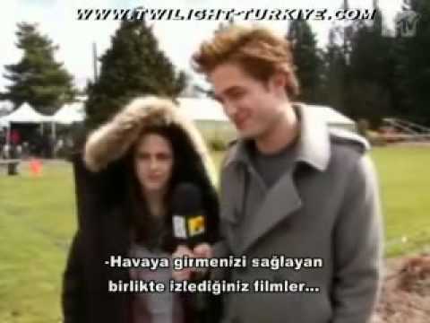 Robert Pattinson ve Kristen Stewart'ın Türkçe Altyazı Röportajı :D