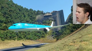 Broken Airport In MSFS - Can YOU Land Here?
