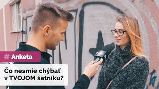 ANKETA | Čo nesmie chýbať v tvojom jarnom outfite?