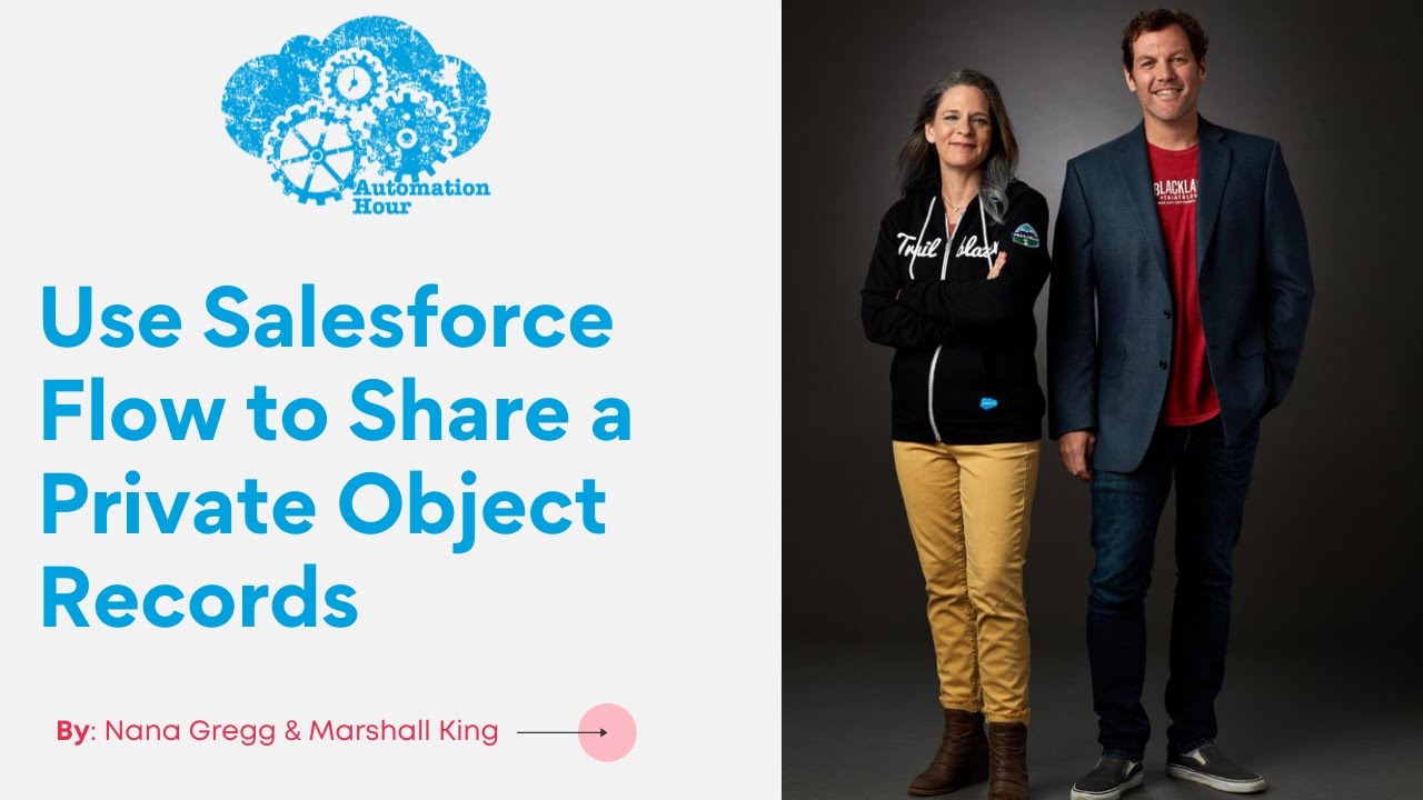 Use Salesforce Flow to Share a Private Object Records - YouTube