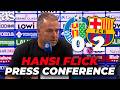 المؤتمر الصحفي الكامل لهانسي فليك بعد مباراة خيتافي 0 برشلونة 2 الدوري الإسباني