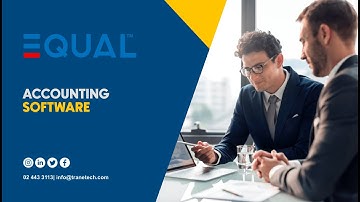 The Best Accounting Software In UAE | EQUAL | ERP | Tranetech