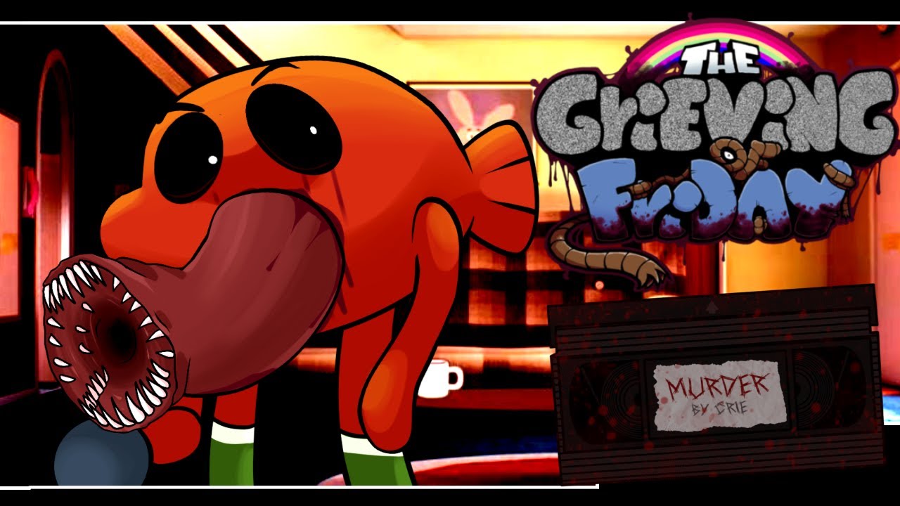 The Grieving of Friday-MURDER GAMEPLAY [By Crie] FNF MOD|TGOF