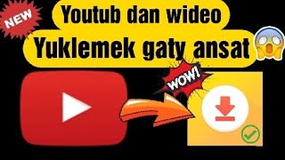 💥YOUTUBE DAN WIDEO SKACAT ETMEK💥 GATY AŇSAT Resimi