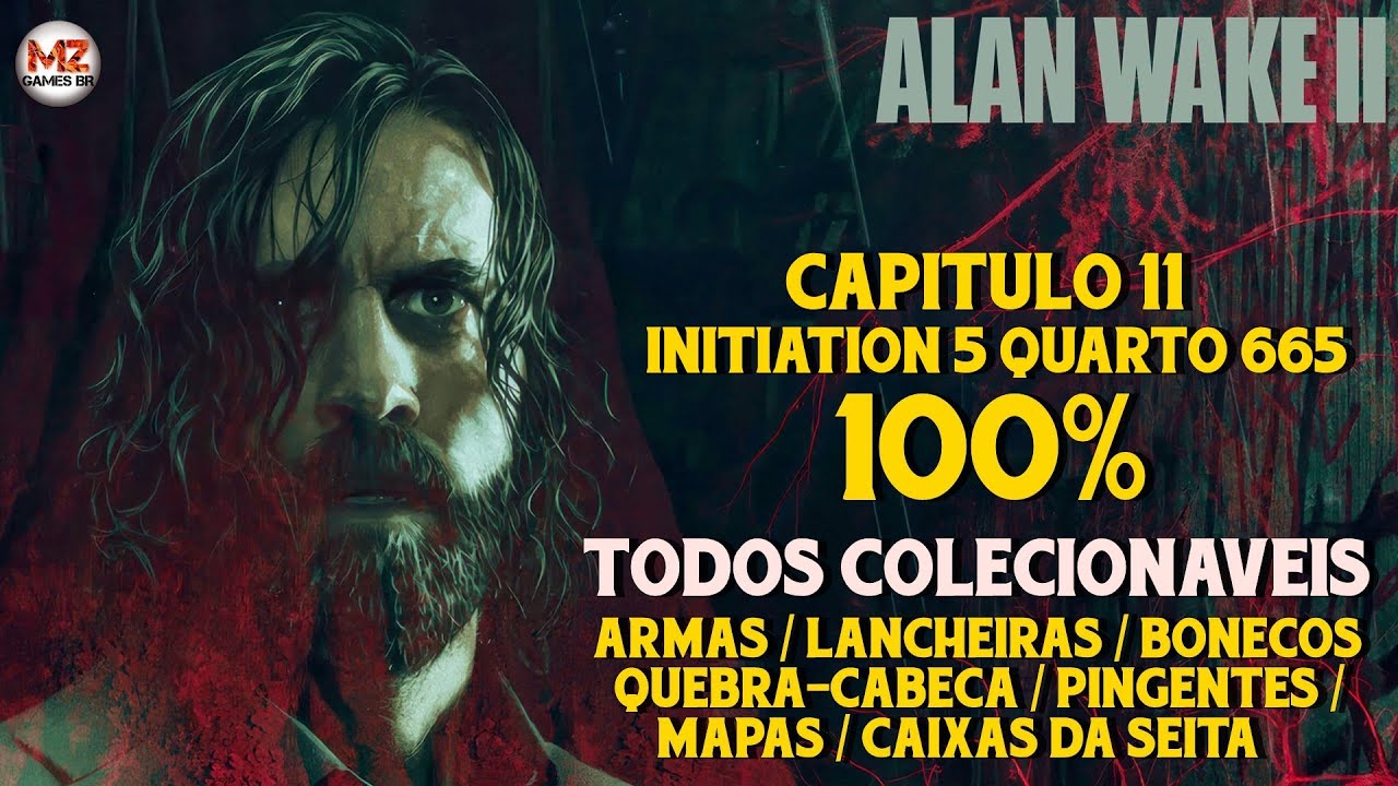 ALAN WAKE 2 | Capítulo 10: INITIATION 5 - QUARTO 665 100% - TODOS