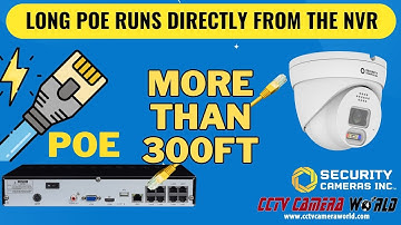 How to Run IP Cameras Over Long PoE Cable Runs (650ft Test with NVR)