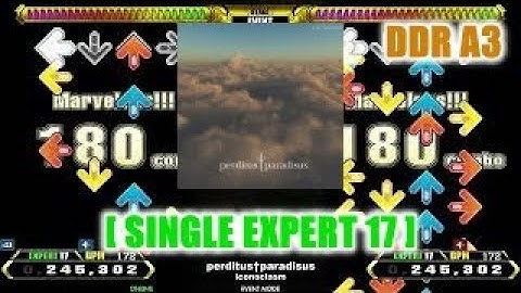 【DDR A3】perditus♰paradisus [SINGLE EXPERT] - 譜面確認用