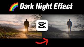 Easy Dark Night Effect Tutorial in CapCut PC