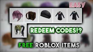 How to get NEW FREE Accessories and HAIRS On Roblox! 0 Robux UGC Items 2024 Tutorial