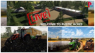 Rustic Acres its new map time on Fs19 / Ps4  Lets build a new farm