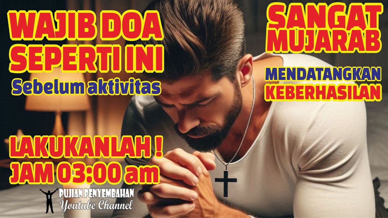 Doa Subuh Jam 03.00am | Wajib Berdoa Seperti Ini | Doa Mohon Berkat | #doacepatkaya