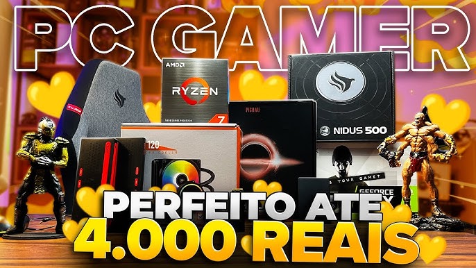 Montamos o PC Gamer Perfeito para Rodar Tudo em 2023 por R$ 5.000 - Pichau  Arena