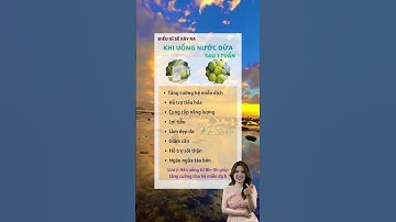 Lợi Ích bất ngờ khi uống Nước Dừa | Mai Su Ha #shorts