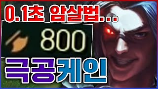 공격력 800+ 달성했습니다ㅋㅋㅋ0.1초만에 전부 암살해버림ㅋㅋㅋㅋ★극공 8단계★ 정글 케인