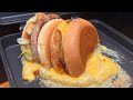 お昼に食べ残したチーズバーガーセットをポテト復元マシンでザクザクにして大人コカコーラをキメるだけの動画
