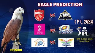 IPL 2024 | PBKS vs GT | RR vs MI | CSK vs LSG | Eagle Prediction
