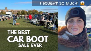 Better than NEWARK ANTIQUES FAIR? Amazing vintage finds at YORK RACECOURSE car boot sale 🤩
