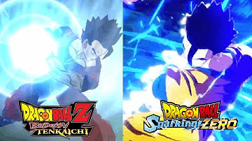 Ultimate Gohan Super Attacks and Ultimates Comparison! Sparking Zero VS BT3