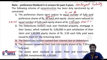 Internal Reconstruction Lecture 8 Q.18