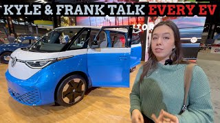 The Great & Terrible EVs On Display At Chicago's Auto Show! Frank & Kyle Full Walking Tour