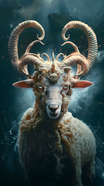 Biblically Accurate Lamb of God 🐑 👁️ 📯 (Revelation 5: 6-8 📖) #shorts