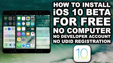 How To Install iOS 10.3.3 Beta 3 FREE No Computer, Without Dev Account, iPhone, iPad & iPod Touch