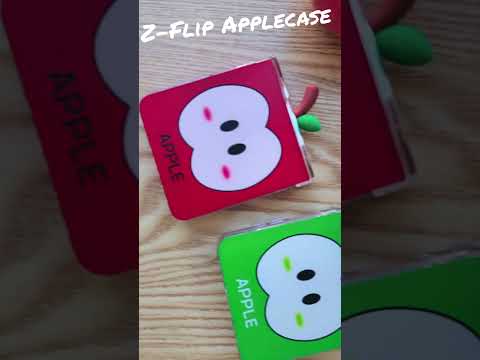 갤럭시z플립7 사과 새싹 케이스 지플립 #galaxyzflip7 #case #zflip7 #phonecase