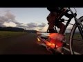 Rocket man! Valveless pulsejet running on gasoline jet bike 45 mph