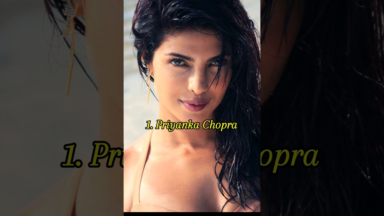 Top 10 Most Beautiful Indian Women
